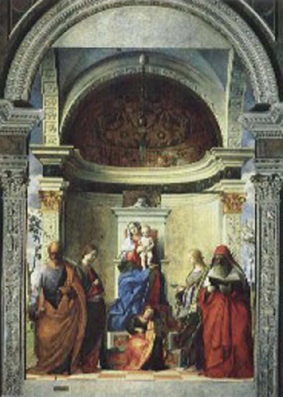 Gentile Bellini Zakaria St. altar painting Germany oil painting art